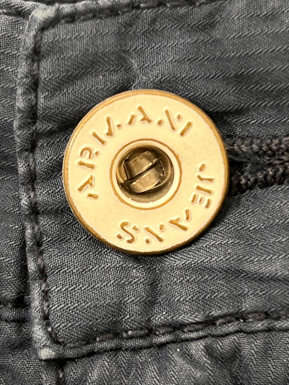 NWT Vintage Armani Jeans women's high rise bootcut trousers Size 28 - Picture 5 of 16